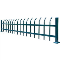 Galvanized Steel Lawn Edging Fence for Garden and Park Landscaping