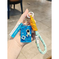 Swimming Pool Keychain Pendant Gift for Gym Enthusiasts and Couples