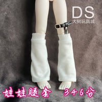 BJD Doll Leg Warmers with Straps for 30-60cm Dolls