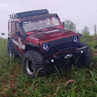 Metal Front Bumper for RC Crawlers MK07 JK07 Leopard Wild Horse Maker 5811