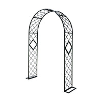 European Style Wrought Iron Garden Arch for Climbing Plants and Flowers