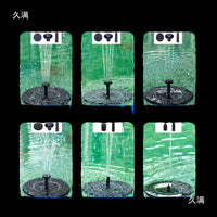 Solar-Powered Floating Fountain Pump for Ponds, Fish Tanks, and Outdoor Water Features with Oxygenation