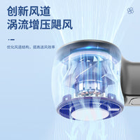 Portable Handheld Cooling Fan with Foldable Neckband and USB Charging