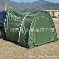 SUV Car Tail Tent with Compartment for Camping and Outdoor Rest