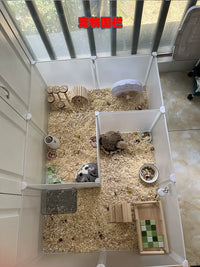 DIY Modular Plastic Storage Divider Panels for Wardrobe and Pet Fencing