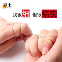 Wanshi 402 High-Speed Polyester Sewing Thread, Large Spool 500g for Industrial Machines