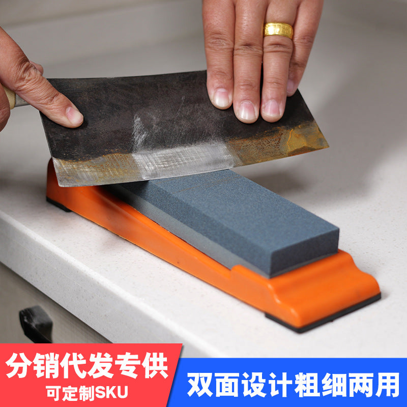 Corundum Whetstone for Kitchen Knives and Outdoor Tools, Large Sharpening Stone