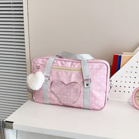 Anime Ita Bag Shoulder Crossbody Handbag for Students, Large Capacity Casual Tote