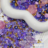 DIY Irregular Nail Art Glitter Flakes for Phone Case Decoration & Scrapbooking, 50ml/100ml