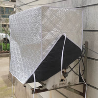 Air Conditioner Outdoor Unit Cover - Thickened Aluminum Film, Sunscreen, Rainproof, Dustproof