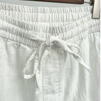 Men's Linen Blend Casual Pants Loose Straight Leg Summer Trousers