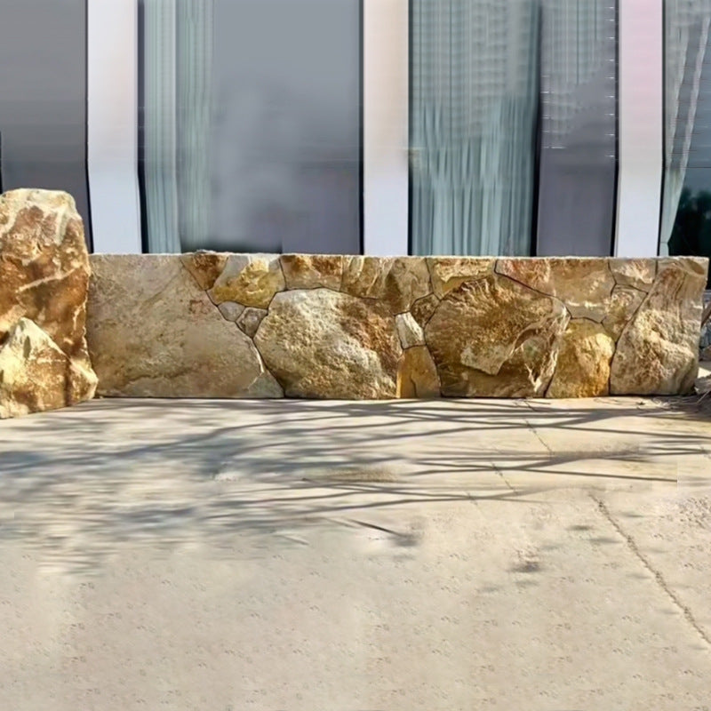 Taihang Golden Phoenix Stone for Garden Landscaping and Wall Building