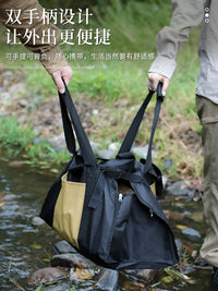 Portable Firewood Carrier Bag, Heavy Duty Log Tote for Firewood Storage, Durable Wood Carrying Bag with Handles