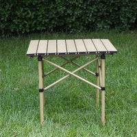 Portable Aluminum Alloy Folding Camping Table for Outdoor Picnic Fishing