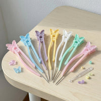 Perler Bead Pen Set with Single/Double Needles and Scoop for DIY Craft