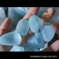 Decorative Glass Pebbles for Landscaping, Aquariums, and Micro-Landscapes
