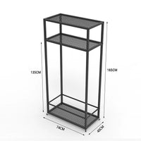 Golf Club Organizer Rack with Ball Storage - Multi-functional Display Stand for Golf Courses