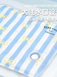 Pet Cooling Gel Mat for Cats and Dogs - Water-Filled Summer Sleep Pad