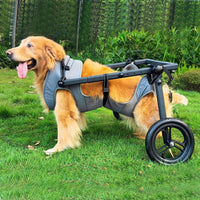 Adjustable Pet Dog Wheelchair for Medium to Large Dogs - Mobility Harness for Injured or Disabled Pets