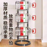 Foldable Multi-Layer Sports Ball Storage Rack for Home Gym