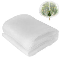Garden Plant Protective Netting with Zipper & Drawstring, Insect and Bird Barrier for Fruit Trees & Greenhouses