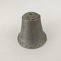 Large Antique Cast Iron Bell Ornament Wind Chime Doorbell Decoration