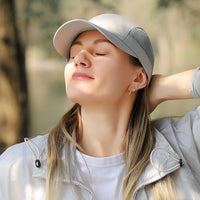 Women's Lightweight Breathable Quick-Dry Baseball Cap for Outdoor Sports and Sun Protection