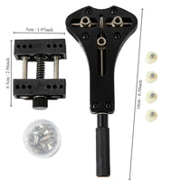 Watch Back Case Opener Tool Kit for Battery Replacement and Repair