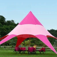 Outdoor Single Peak Canopy Tent for Camping and Events, Octagonal Design