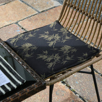 New Chinese Style Bamboo Pattern Seat Cushion for Bay Window and Garden Chairs