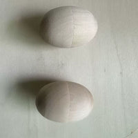 Personalized Engraved Wooden Eggshell Pearl Box, Hollow Easter Egg Design