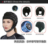 Soft Padded Helmet for Rugby Soccer Goalkeeper Volleyball Basketball Skiing Skateboarding Cycling Head Protection