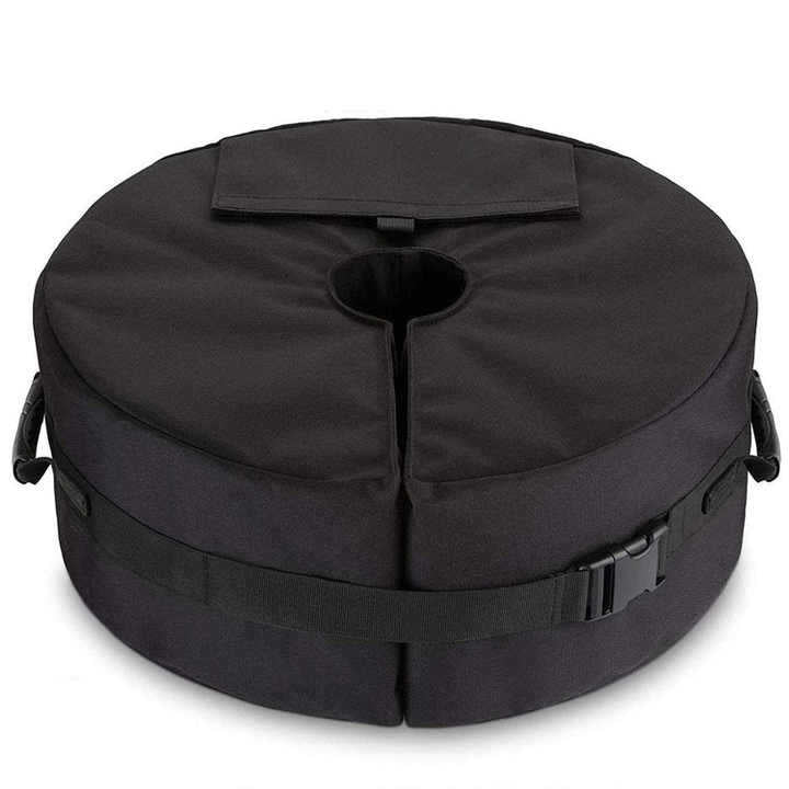 Outdoor Umbrella Base Weight Bag Round Sandbag for Patio Sunshade