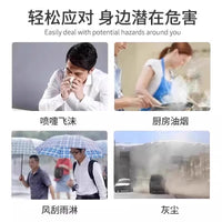 Full Face Shield for Kitchen Cooking, Anti-Oil Splatter and Anti-Fog