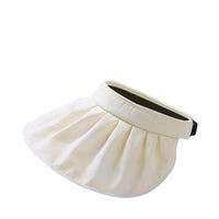 Women's UPF 50+ Wide Brim Foldable Sun Visor for Outdoor Beach