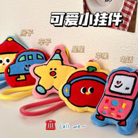 Cute Cartoon Doll Car Hooks for Bags and Decorations