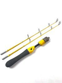 Ice Fishing Rod with Dual Tips, Ultra-Hard, for Winter Fishing and Raft Fishing