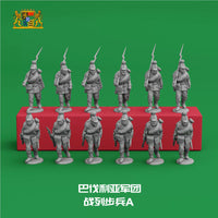 Franco-Prussian War Bavarian Infantry & Cavalry 3D Printed Miniatures for Tabletop Wargaming