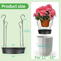 Adjustable Indoor Plant Pot Riser Stand for Large Planters