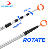 Telescopic Aluminum Golf Ball Retriever for Course Practice and Play