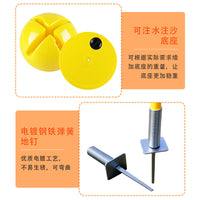 Agility Training Cones for Basketball, Soccer, and Track & Field Drills - Obstacle Course Markers for Speed & Agility