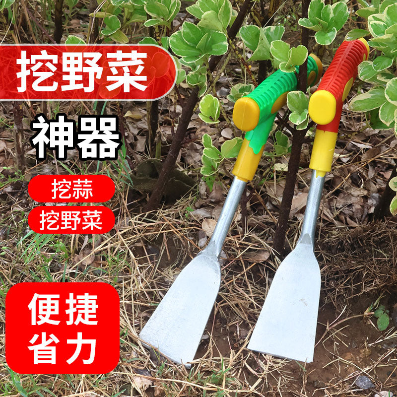 Stainless Steel Weeding and Digging Tool for Gardening and Wild Vegetable Foraging