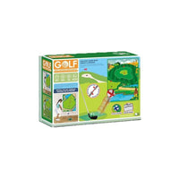 Kids Indoor Golf Game Mat Set with Putter Toy and Practice Pad - Educational Golfing Fun for Children