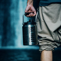 Chunshan Frost 1.9L Double-Layer 304 Stainless Steel Ice Bucket for Camping and Outdoor Use