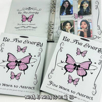 A5 Kpop Photocard Binder with Hardcover, 4-Pocket Pages, Loose-Leaf Album for Collectibles