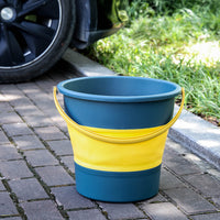 Foldable Car Outdoor Bucket - Portable, Leak-Proof, Collapsible Water Container & Trash Can