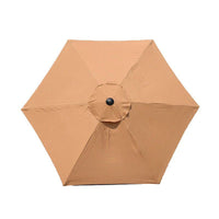 Outdoor Patio Umbrella Replacement Canopy for Sunshade and Rain Protection