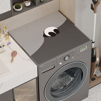 Floral Washing Machine Dust Cover Refrigerator Absorbent Mat Diatomaceous Earth Cabinet Pad