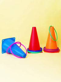 Kids Ring Toss Game Set for Parent-Child Interaction and Educational Sensory Training