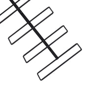 Wall-Mounted Wrought Iron Wine Rack for Bars and Cellars, 9-Tier